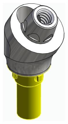 CORTILOG PCL, Multi-unit fej, ferde, pozicionált, LT2.7, keskeny, M1.6, B-típus