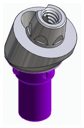 CORTILOG PCL, Multi-unit fej, ferde, pozicionált, LT2.7, keskeny, M1.6, B-típus
