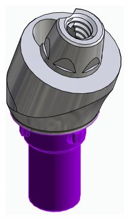 CORTILOG PCL, Multi-unit fej, ferde, pozicionált, LT2.7, keskeny, M1.6, B-típus