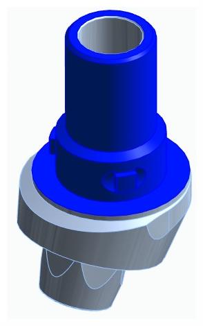 CORTILOG PCL, Multi-unit fej, ferde, pozicionált, LT2.7, keskeny, M1.6, B-típus