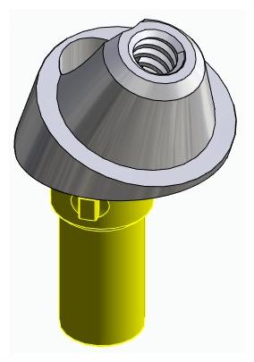 CORTILOG PCL, Multi-unit fej, ferde, pozicionált, LT2, széles, M1.4, A-típus