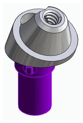 CORTILOG PCL, Multi-unit fej, ferde, pozicionált, LT2, széles, M1.4, A-típus