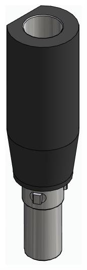 BIONIKA CORTILOG PCL, Scanbody fej, átmenőcsavaros, pozicionált, keskeny
