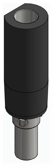 CORTILOG PCL, Scanbody fej, átmenőcsavaros, pozicionált, keskeny