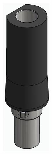 CORTILOG PCL, Scanbody fej, átmenőcsavaros, pozicionált, keskeny