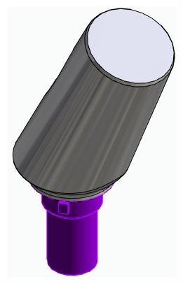 CORTILOG PCL, Univerzális fej, ferde, pozicionált, A-típus