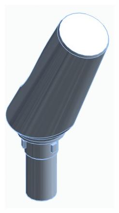 CORTILOG PCL, Univerzális fej, ferde, pozicionált, B-típus