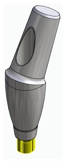 CORTILOG CCL, Anatómiai fej, ferde, 25°, pozicionált, A-típus