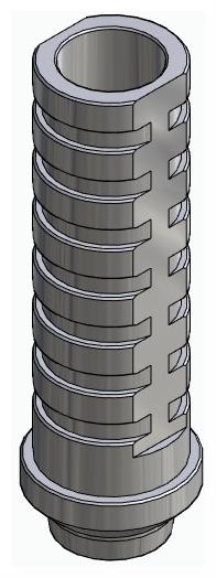 CORTILOG CCL, Ideiglenes fej, implant szintű, nem pozicionált