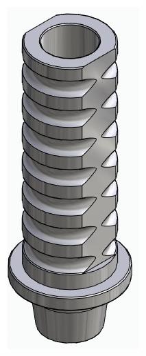 CORTILOG CCL, Ideiglenes fej, implant szintű, nem pozicionált