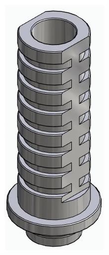 CORTILOG CCL, Ideiglenes fej, implant szintű, nem pozicionált