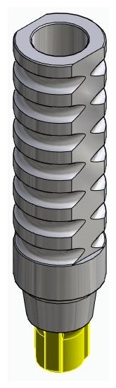 CORTILOG CCL, Ideiglenes fej, implant szintű, pozicionált