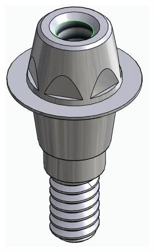 CORTILOG CCL, Multi-unit fej, egyenes, becsavarható, LT2.7, keskeny, M1.6