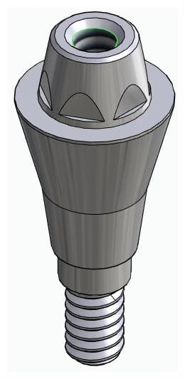 CORTILOG CCL, Multi-unit fej, egyenes, becsavarható, LT2.7, keskeny, M1.6
