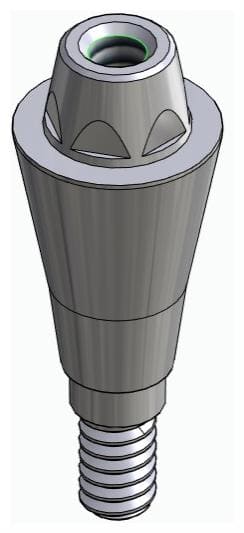 CORTILOG CCL, Multi-unit fej, egyenes, becsavarható, LT2.7, keskeny, M1.6