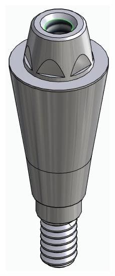 CORTILOG CCL, Multi-unit fej, egyenes, becsavarható, LT2.7, keskeny, M1.6