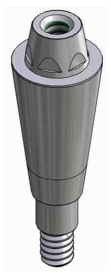 CORTILOG CCL, Multi-unit fej, egyenes, becsavarható, LT2.7, keskeny, M1.6