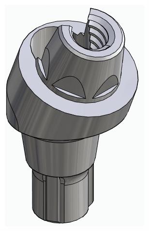 CORTILOG CCL, Multi-unit fej, ferde, pozicionált, LT2.7, keskeny, M1.6, A-típus