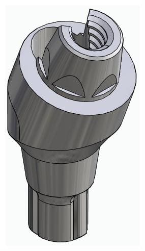 CORTILOG CCL, Multi-unit fej, ferde, pozicionált, LT2.7, keskeny, M1.6, A-típus