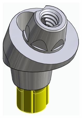CORTILOG CCL, Multi-unit fej, ferde, pozicionált, LT2.7, keskeny, M1.6, A-típus