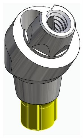 CORTILOG CCL, Multi-unit fej, ferde, pozicionált, LT2.7, keskeny, M1.6, A-típus