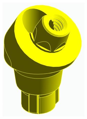 CORTILOG CCL, Multi-unit fej, ferde, pozicionált, LT2.7, keskeny, M1.6, A-típus