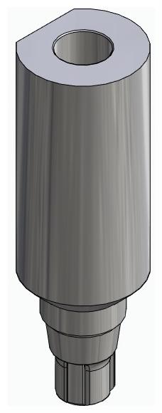 CORTILOG CCL, Scanbody fej, átmenőcsavaros, pozicionált