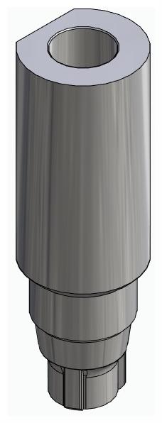 CORTILOG CCL, Scanbody fej, átmenőcsavaros, pozicionált