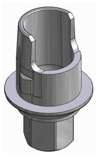 BIONIKA SI, Flexi bázis, implant szintű, pozicionált, A-típus