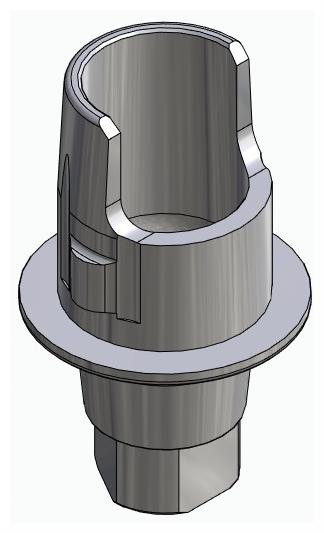 BIONIKA AG, Flexi bázis, implant szintű, pozicionált, A-típus