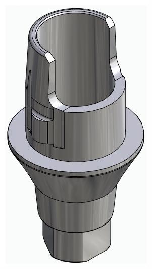 BIONIKA AG, Flexi bázis, implant szintű, pozicionált, A-típus
