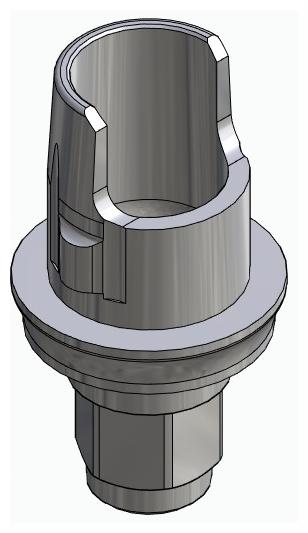 BIONIKA 3I, Flexi bázis, implant szintű, pozicionált, A-típus