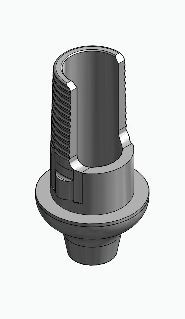 BIONIKA DI UF, Flexi bázis, implant szintű, nem pozicionált – 526.111.308.020