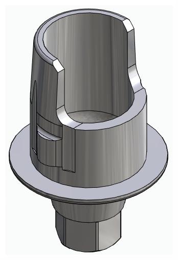 BIONIKA DI UF, Flexi bázis, implant szintű, pozicionált, A-típus