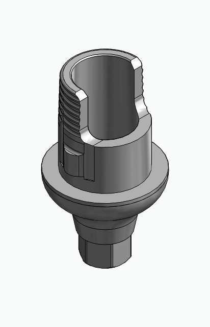 BIONIKA DI UF, Flexi bázis, implant szintű, pozicionált, A-típus – 526.112.306.020