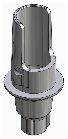 BIONIKA KT, Flexi bázis, implant szintű, pozicionált, A-típus
