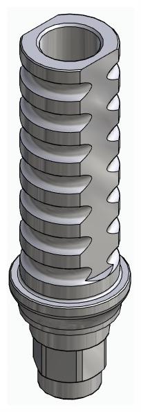 BIONIKA FR, Ideiglenes fej, implant szintű, pozicionált