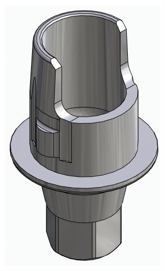 BIONIKA CORTICON, Flexi bázis, implant szintű, pozicionált, A-típus