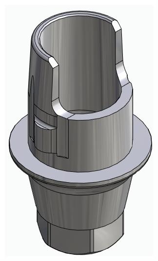 CORTICON, Flexi bázis, implant szintű, pozicionált, A-típus