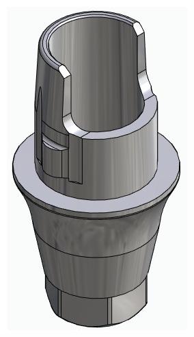 CORTICON, Flexi bázis, implant szintű, pozicionált, A-típus
