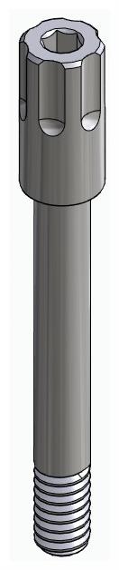 CORTICON, Mintavételi fejcsavar, nyitott kanálhoz, rövid