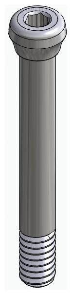 CORTICON, Mintavételi fejcsavar, zárt kanálhoz, rövid