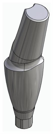 ACTIVAL, Anatómiai fej, ferde, 15°, pozicionált, B-típus