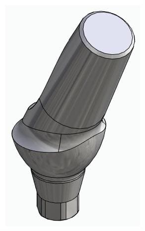 ACTIVAL, Anatómiai fej, ferde, 25°, pozicionált, A-típus