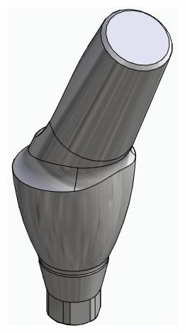 ACTIVAL, Anatómiai fej, ferde, 25°, pozicionált, B-típus