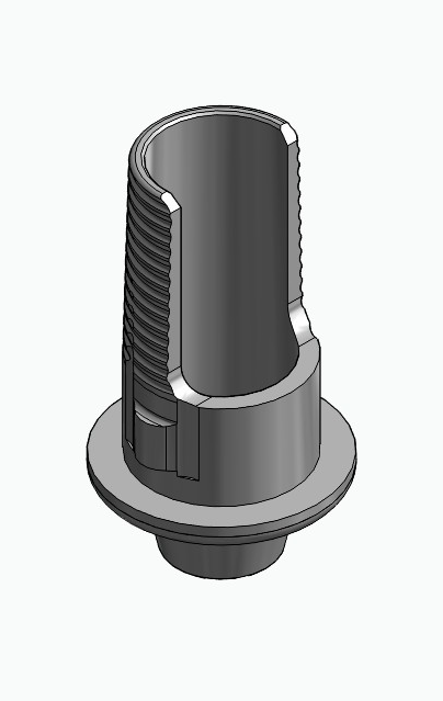 BIONIKA ACTIVAL, Flexi bázis, implant szintű, nem pozicionált – 551.111.307.010