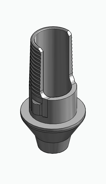 BIONIKA ACTIVAL, Flexi bázis, implant szintű, nem pozicionált – 551.111.308.020