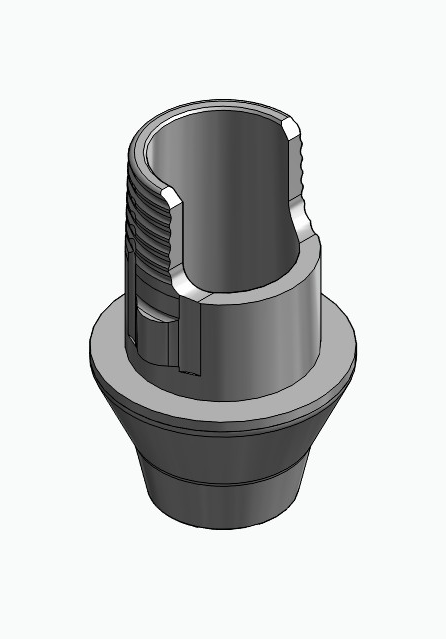 BIONIKA ACTIVAL, Flexi bázis, implant szintű, nem pozicionált – 551.111.356.020
