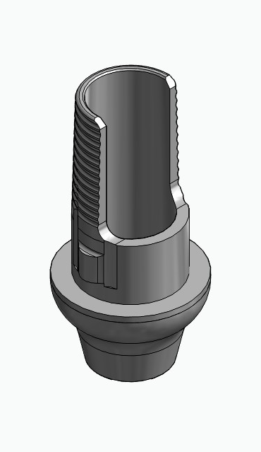 BIONIKA ACTIVAL, Flexi bázis, implant szintű, nem pozicionált – 551.111.358.020