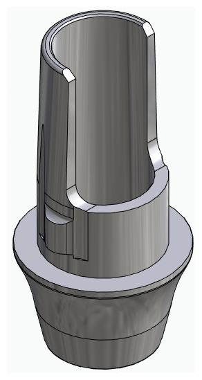 ACTIVAL, Flexi bázis, implant szintű, nem pozicionált